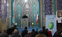سخنرانی مدیر محترم شبکه بهداشت و درمان فیروزکوه در نماز جمعه شهرستان
