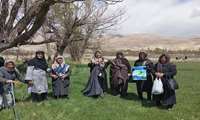 برگزاری مراسم پیاده روی ، سبزی چینی و توزیع صبحانه سالم جهت اهالی روستای طارس
