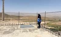 بازدید کارشناس بهداشت محیط شبکه بهداشت فیروزکوه از سامانه آبرسانی روستای سلمان