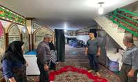 نظارت مستمر بهورزان روستاهای هرانده و لزور از اماکن مذهبی در روز پنجم محرم