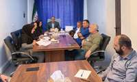 برگزاری جلسه هماهنگی و آموزشی در خصوص برنامه پزشکی خانواده و نظام ارجاع و برنامه پیشگیری از بلایا (غرق شدگی) در بخشداری شهر ارجمند 