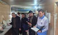 استمرار گشت مشترک بازرسی در ایام نوروز  پلمپ یک واحد رستوران به علت تخلفاف بهداشتی