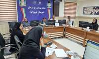 برگزاری تمرین دورمیزی پدافند زیستی در شبکه بهداشت فیروزکوه جهت آمادگی در برابر طغیان وبا در ایام اربعین