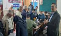 برگزاری میز خدمت سلامت به مناسبت هفته ملی سلامت مردان