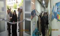 افتتاح نمایشگاه عفاف و حجاب در شبکه بهداشت و درمان 