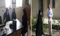 بازدید مسئول امور عمومی مرکز بهداشت از مرکز خدمات جامع سلامت روستای لزور وخانه بهداشت شهرآباد