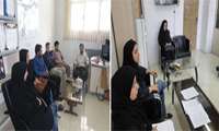 نشست کارشناسان بهداشت محیط با سرپرست شبکه بهداشت و درمان 
